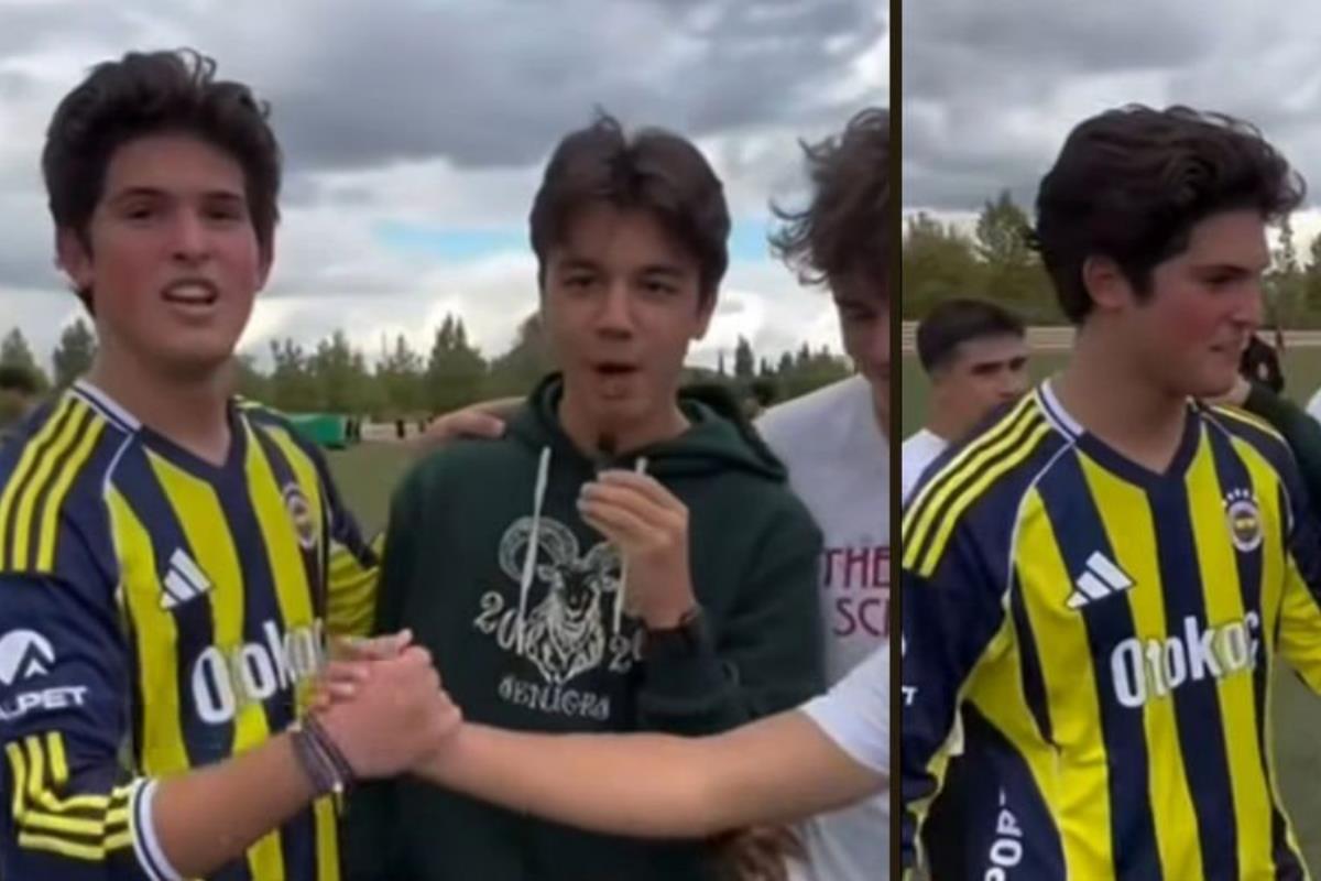 Ali Koç'un oğlu Kerim Rahmi Koç'un şampiyonluk sevinci