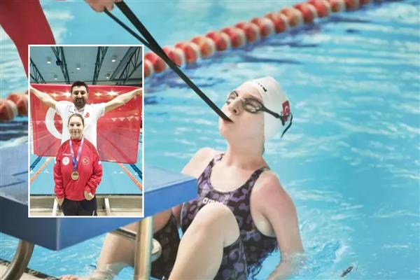 Milli sporcu Esra Yüce'nin ilham veren hikayesi: Tedavi için başladı, dünya şampiyonluğuna ulaştı
