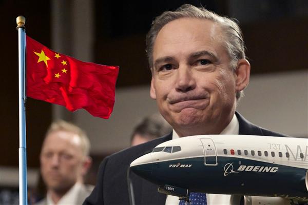 Boeing CEO'sundan Çin'e rest