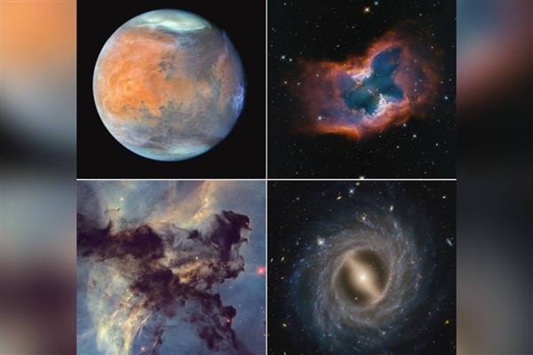 NASA, Hubble Uzay Teleskobu'nun çektiği  4 yeni uzay fotoğrafını paylaştı
