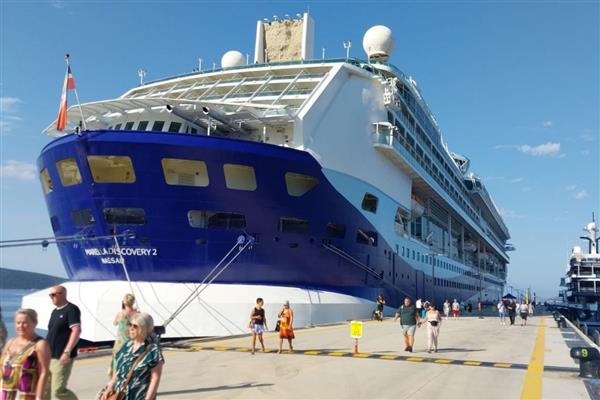 Bodrum'da kruvaziyer bereketi: 2025'te rekor bekleniyor