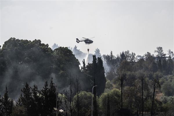 İsrail alev alev: 11 noktada sürüyor, iki ülkeden yardım