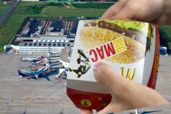 Antalya Havalimanı'nda 21 euroluk hamburgere tepki yağdı