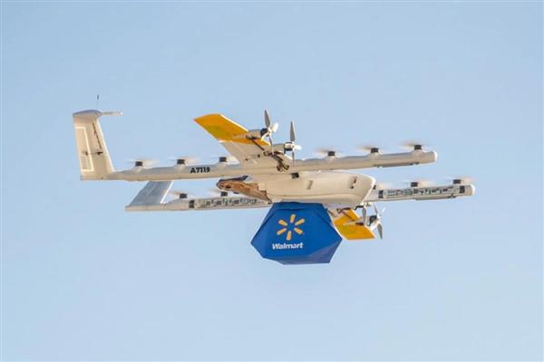 Amazon ile rekabet teslimat konusunda kızışırken Walmart drone ile teslimatı genişletiyor