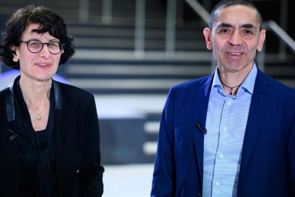 2025 Alman Ulusal Ödülü, Biontech'in kurucuları Özlem Türeci ve Uğur Şahin'e verildi