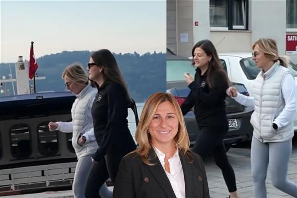 Limak Holding Yönetim Kurulu Başkanı Ebru Özdemir, Bebek'te sabah yürüyüşünde