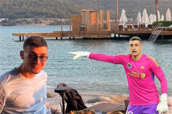 Galatasaray'ın transfer listesindeki Djordje Petrovic Bodrum'da: Transfer iddiaları yeniden alevlendi