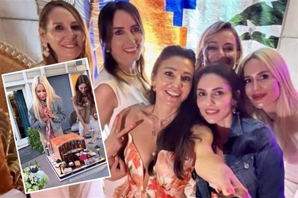 Sanem Tezman'a dostlarından sürpriz parti: Doğum günü kutlamaları tüm hızıyla devam ediyor
