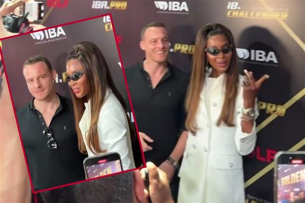 Naomi Campbell, İstanbul'daki IBA panelinde Kerem Bürsin'le buluştu: Merhaba, ben Naomi