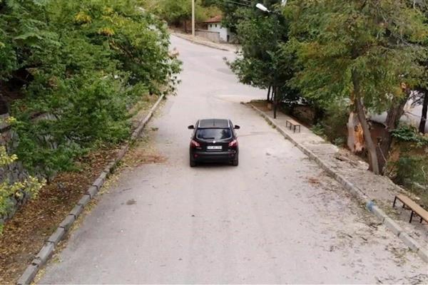 Isparta'daki gizemli yolun sırrı optik illüzyon çıktı