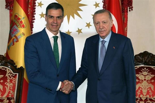 Cumhurbaşkanı Erdoğan, İspanya Başbakan'ı Sanchez'le görüştü: Netanyahu artık barışı sabote etmekten alıkonulmalı