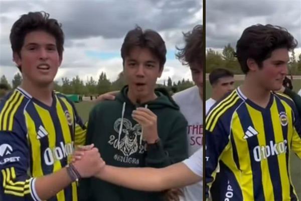 Ali Koç'un oğlu Kerim Rahmi Koç'un şampiyonluk sevinci