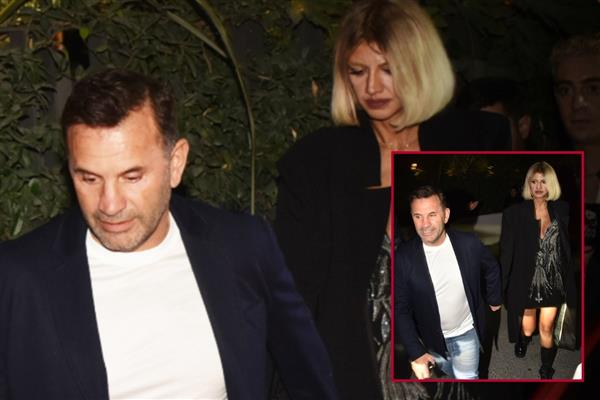 2024'te boşanan Okan Buruk ve Nihan Akkuş, Etiler'de el ele görüntülendi