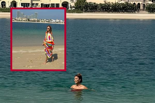 Feryal Gülman Monte Carlo tatilinin ardından soluğu Dubai'de aldı