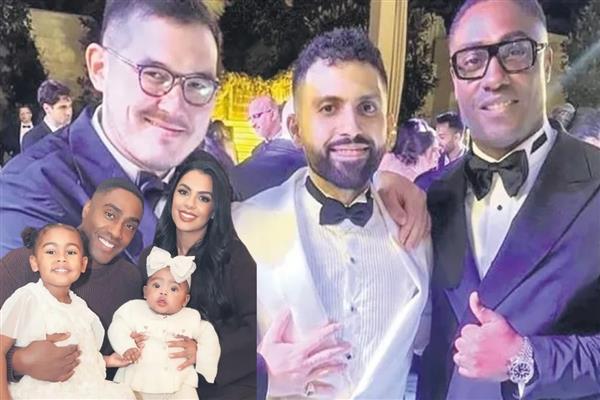 Ünlü İngiliz şarkıcı Simon Webbe arkadaşının İstanbul'daki düğününde Türkçe şarkı söyledi