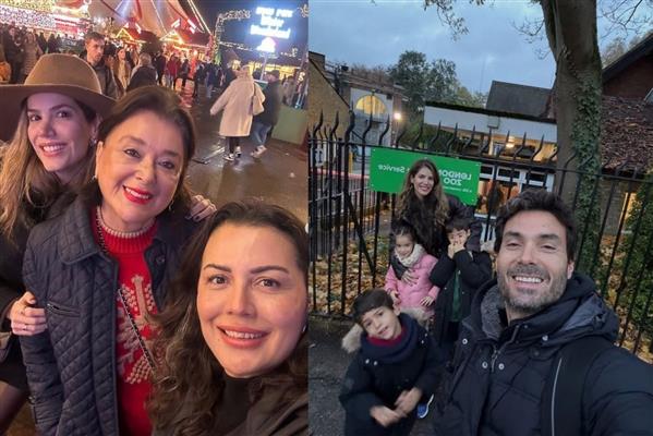 Hakan Kosif ve Evelize Kosif çifti yeni yıl öncesi Londra turunda