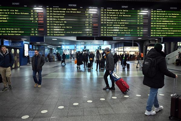Belçika'da çalışanların hükümeti protesto etmek için 3 günlük grevi başladı