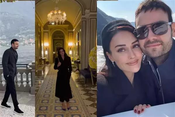 Esra Bilgiç ve Faruk Sabancı'nın Como romantizmi