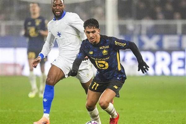 Dört kırmızı kartın çıktığı mücadelede Lille, Auxerre'i 4-3 yendi