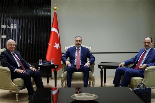 Bakanlar Fidan ve Güler ile MİT Başkanı Kalın, bugün Suriye'ye çalışma ziyaretinde bulunuyor