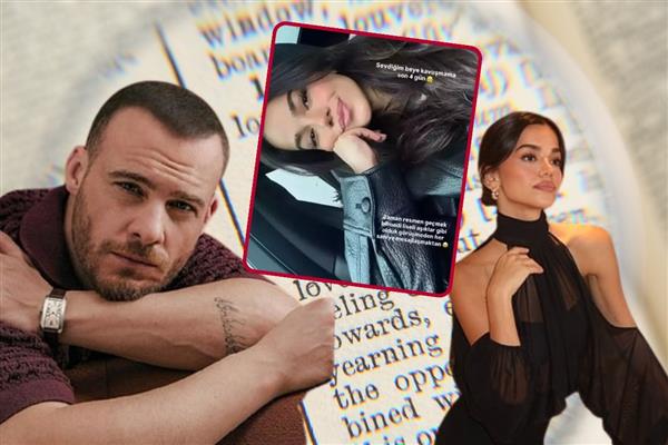 Selin Yağcıoğlu'ndan sevgilisi Kerem Bürsin'e romantik itiraf
