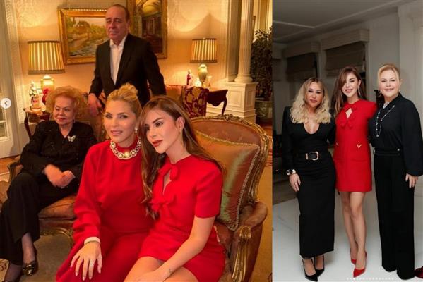 Demet Sabancı Çetindoğan yeni yıla ailesi ile girdi