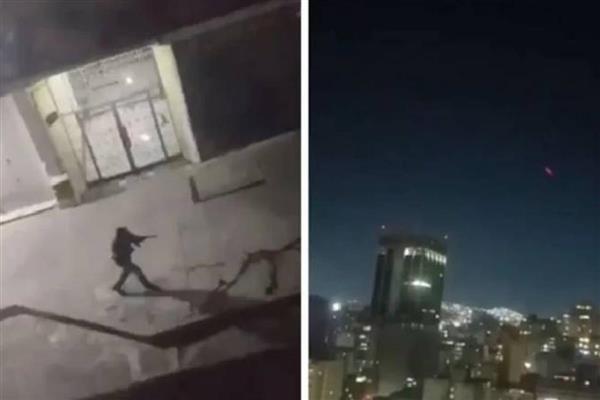 Venezuela'da başkanlık sarayı çevresinde silah sesleri duyuldu