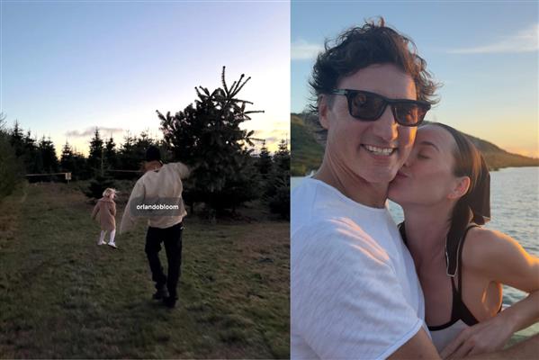 Katy Perry'den eski sevgilisi Orlanda Bloom ve yeni sevgilisi Justin Trudeau'ya cesur etiketleme