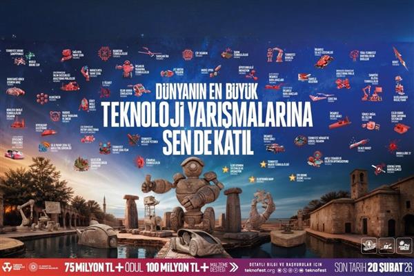 Geleceğin teknolojilerini üretecek gençler için TEKNOFEST 2026 yarışma başvuruları başladı