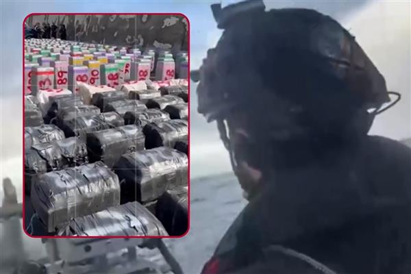 İspanyol polisi Atlantik'teki operasyonda konteyner gemisinde yaklaşık 10 ton kokain ele geçirdi