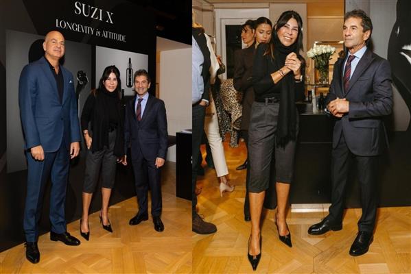 Suzan Sabancı'nın sahibi olduğu kozmetik markası SuziX ile Cem Hakko'nun sahibi olduğu Vakko işbirliğinde buluştu