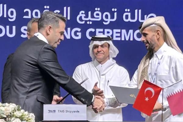 TAIS ile Katarlı Barzan Holding, İSTİF sınıfı iki firkateynin inşası için çerçeve anlaşma imzaladı