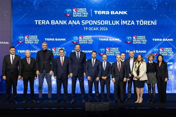 Türkiye Basketbol Federasyonu ile Tera Bank arasında sponsorluk anlaşması imzalandı