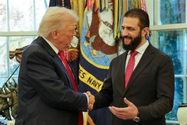 ABD Başkanı Trump, Suriye Cumhurbaşkanı Şara ile görüştü