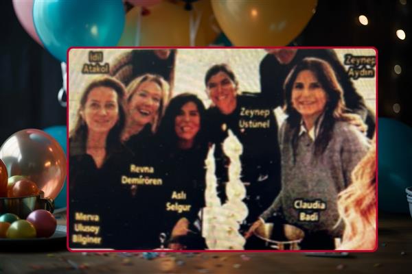 Aslı Selgur ve Zeynep Üstünel için özel doğum günü buluşması düzenlendi