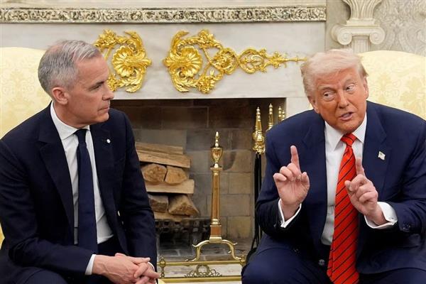 Trump, Çin ile anlaşma yapması halinde Kanada'yı yüzde 100 tarifeyle tehdit etti