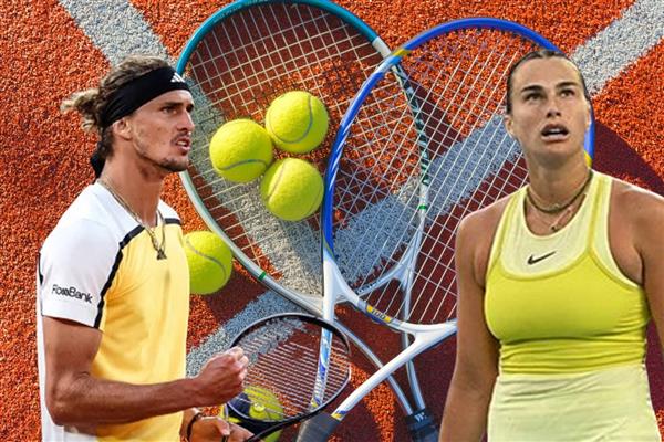 Melbourne'de Sabalenka'dan net galibiyet, Zverev'den zorlu yarı final bileti