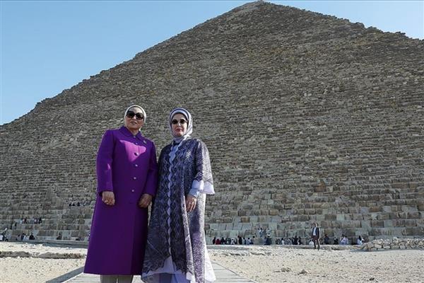 Emine Erdoğan, Mısır temaslarına ilişkin sosyal medyadan açıklama yaptı