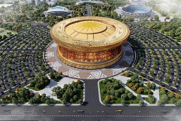 Vietnam'ın inşa ettiği dünyanın en büyük futbol stadyumununun ilk kareleri ortaya çıktı