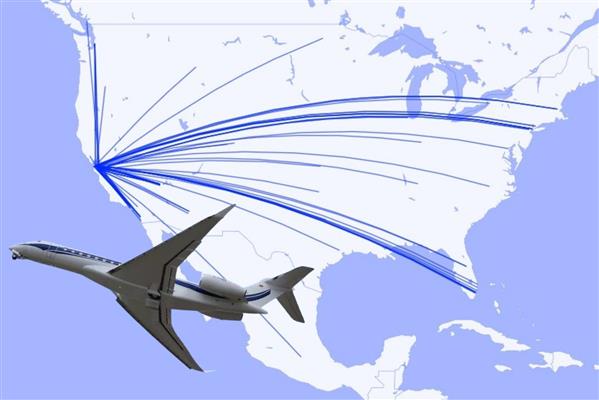 ABD'de Super Bowl için toplam 1000 özel jet alana iniş yaptı