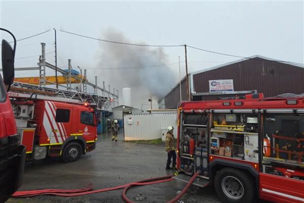 Eyüpsultan'da üç iş yerinde yangın çıktı