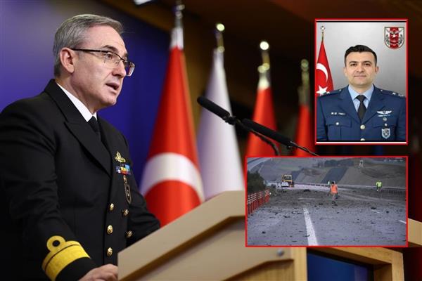 MSB, düşen F-16'nın sınırdaki radar izini takip için havalandığını açıkladı