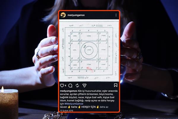 Sevgilisine bağlanma büyüsü yaptırmak isteyen kadın sosyal medyada 'Medyumgamze' hesabına 41 bin 500 TL gönderdikten sonra dolandırıldığını fark etti