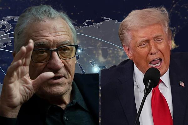 Donald Trump ve Oscar ödüllü oyuncu Robert De Niro birbirine girdi