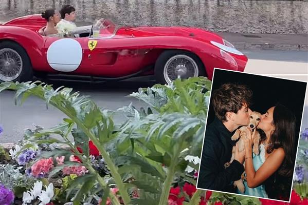 Pistlerin prensi Monaco'da 'evet' dedi, Charles Leclerc ve Alexandra Saint Mleux'nun 532 milyon TL'lik düğünü