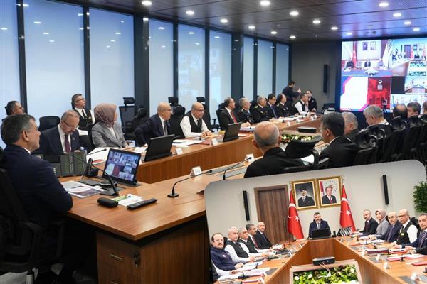 İçişleri Bakanı Mustafa Çiftçi başkanlığında Sınır Güvenliği Toplantısı yapıldı