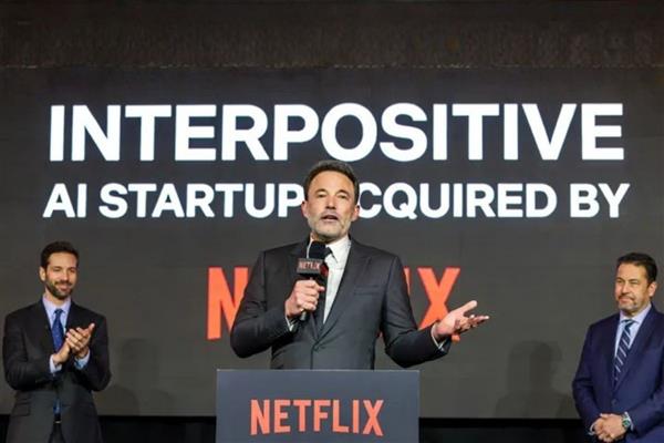 Netflix, Hollywood'da yapay zeka hamlesi yaptı ve Ben Affleck'in yapay zeka şirketi InterPositive'i satın aldı