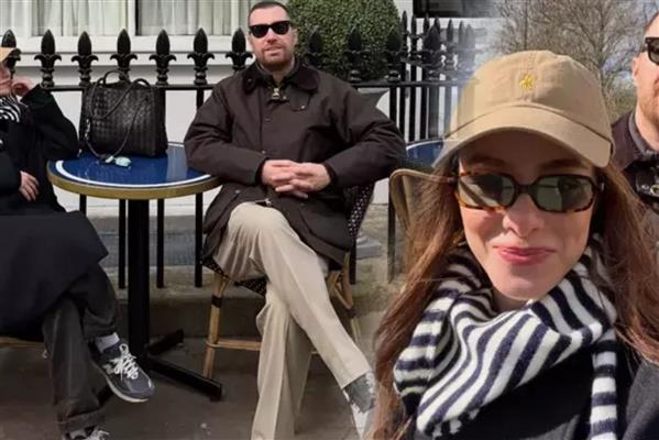 Ünlü çift İlayda Alişan ve Oğulcan Engin Londra'da aşk tazeledi