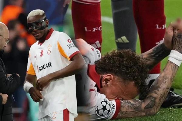 Galatasaray'dan Liverpool maçında sakatlanan Osimhen ve Lang ile ilgili açıklama