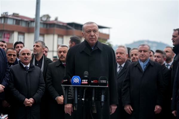 Cumhurbaşkanı Erdoğan Rize'de açıklamalarda bulundu, İsrail katliamın bedelini ödeyecek